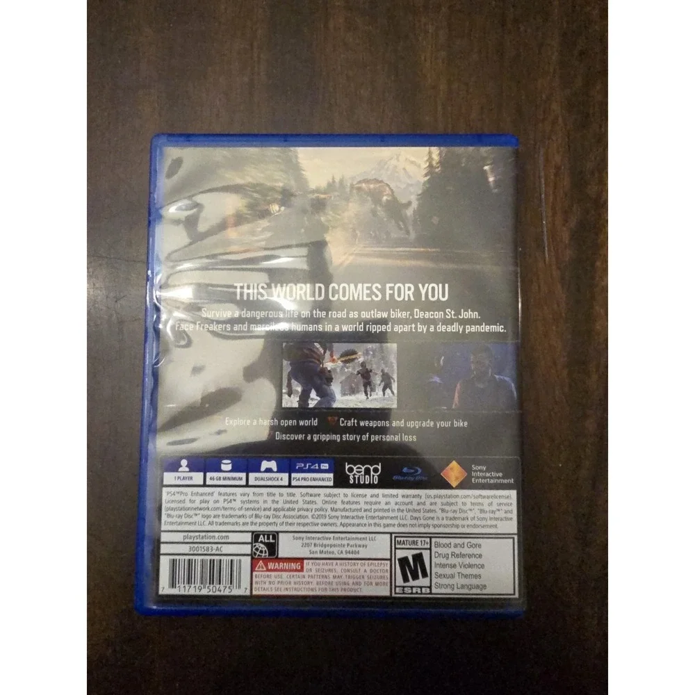 Days Gone - Playstation 4